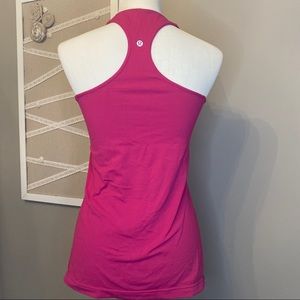 Lululemon Pink Racerback tank